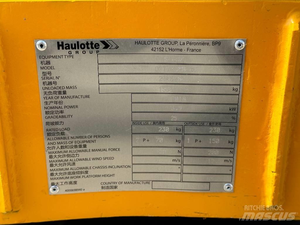 Haulotte OPTIMUM 8 Makasli platformlar