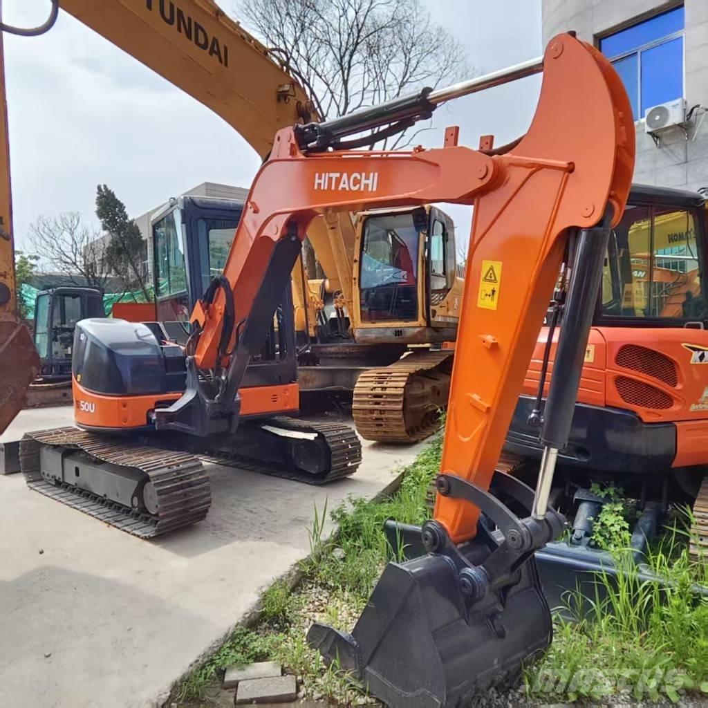 Hitachi ZX 50 U Mini ekskavatörler, 7 tona dek