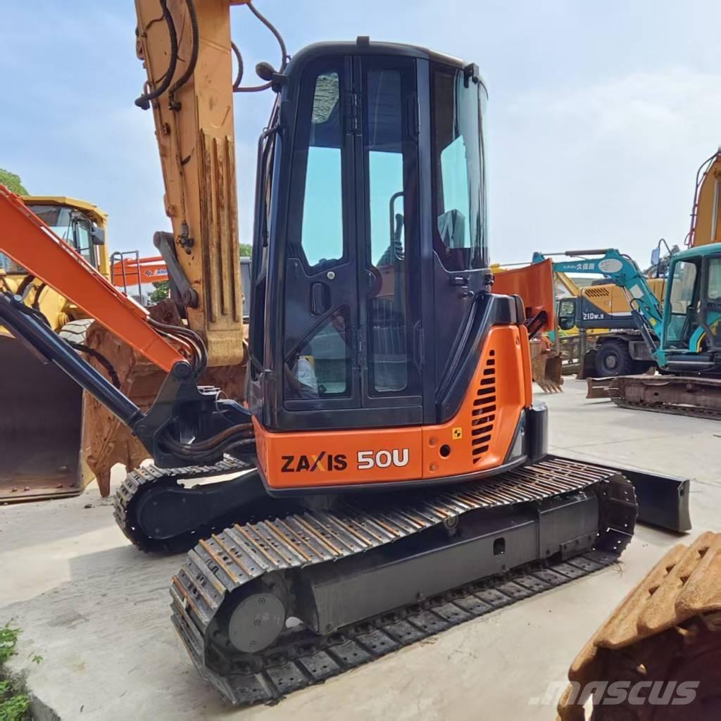 Hitachi ZX 50 U Mini ekskavatörler, 7 tona dek
