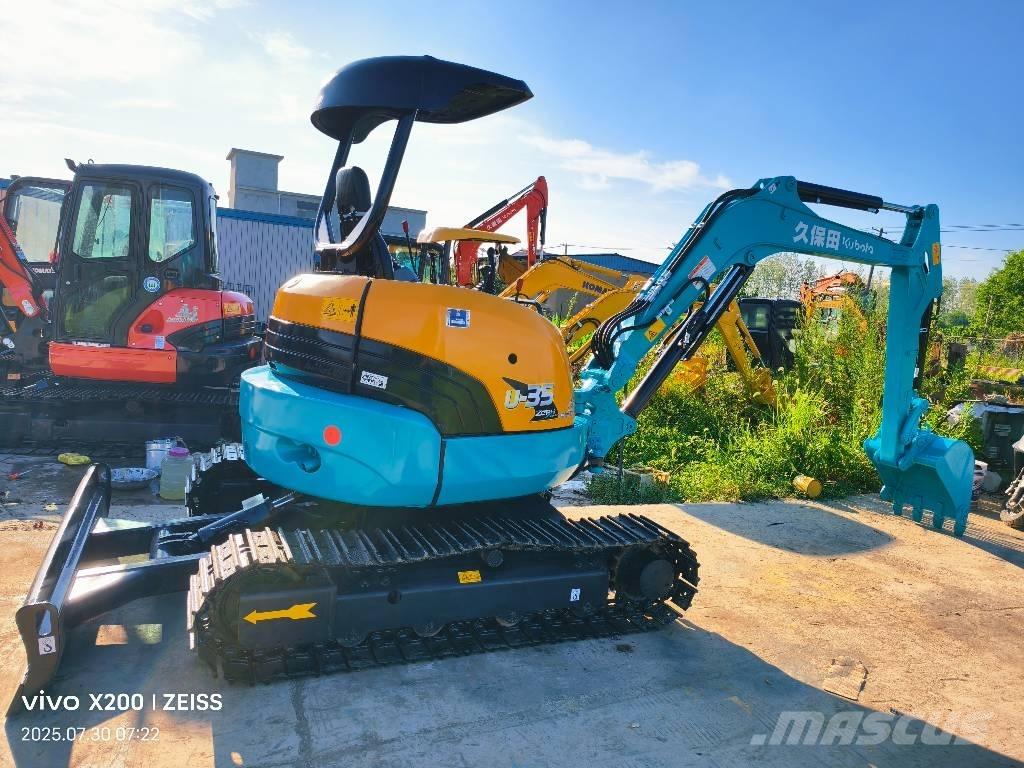 Kubota U 35 Mini ekskavatörler, 7 tona dek