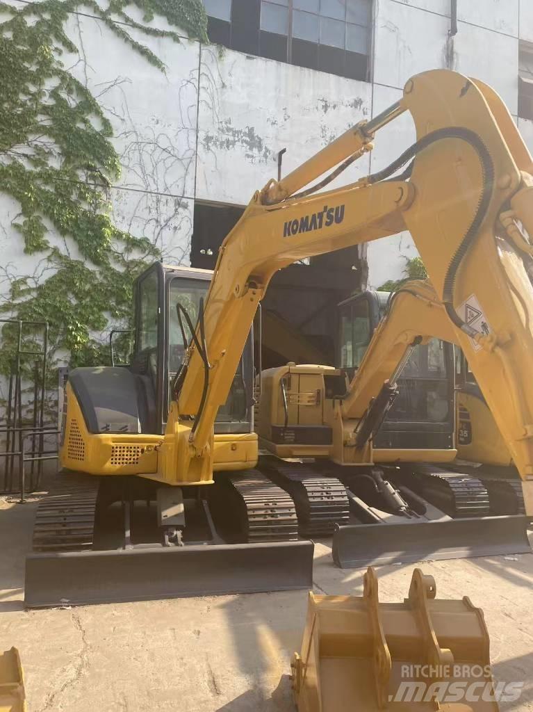 Komatsu PC 55 Paletli ekskavatörler