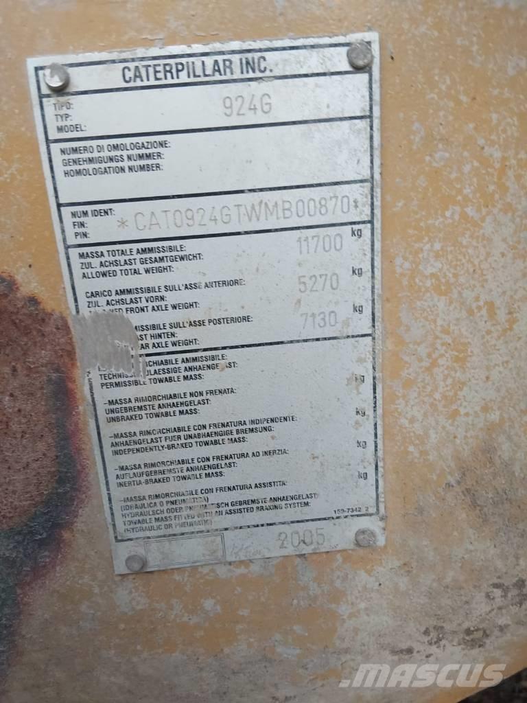 CAT 924 G Tekerlekli yükleyiciler