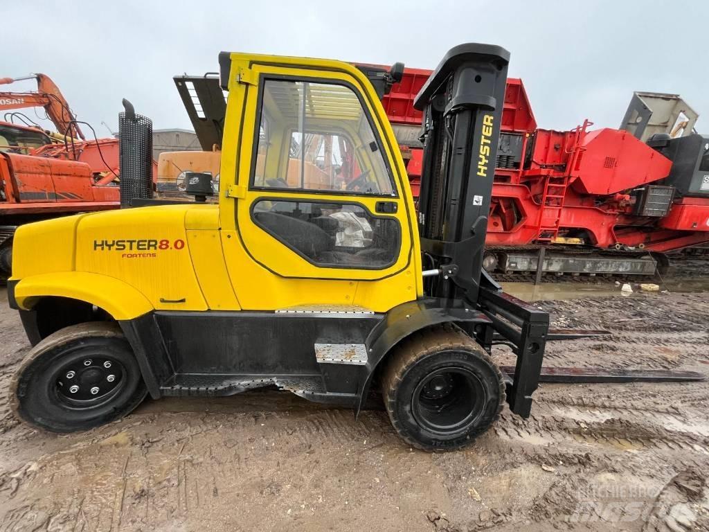 Hyster H 80 FT Dizel forkliftler