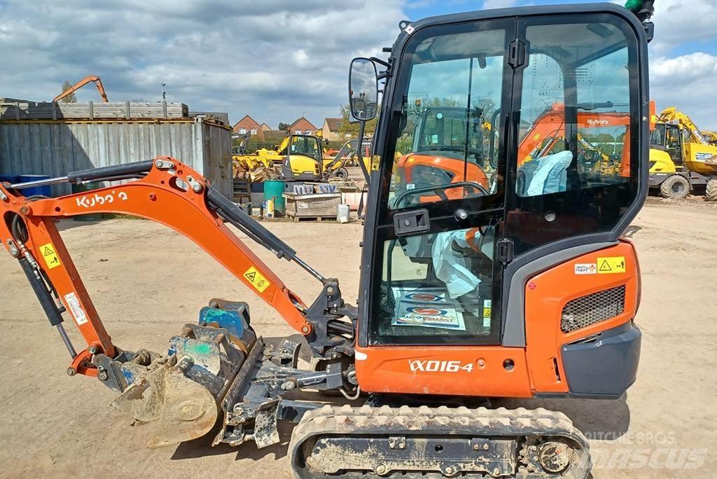 Kubota KX016-4G Mini ekskavatörler, 7 tona dek