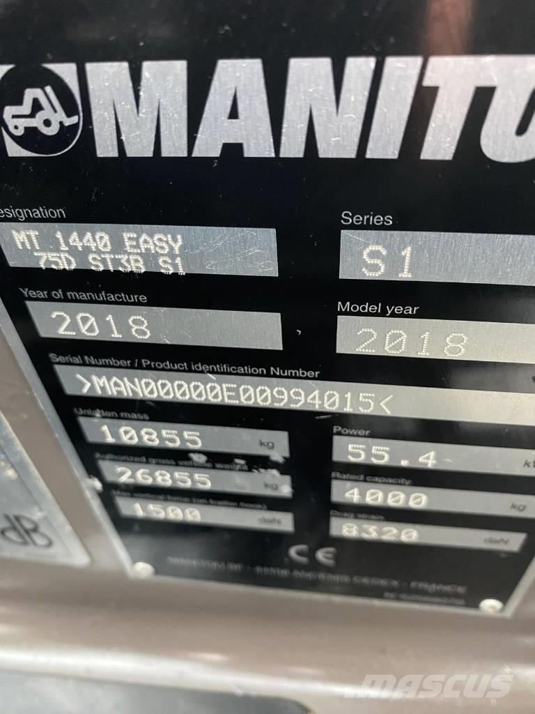 Manitou MT 1440 Teleskopik yükleyiciler