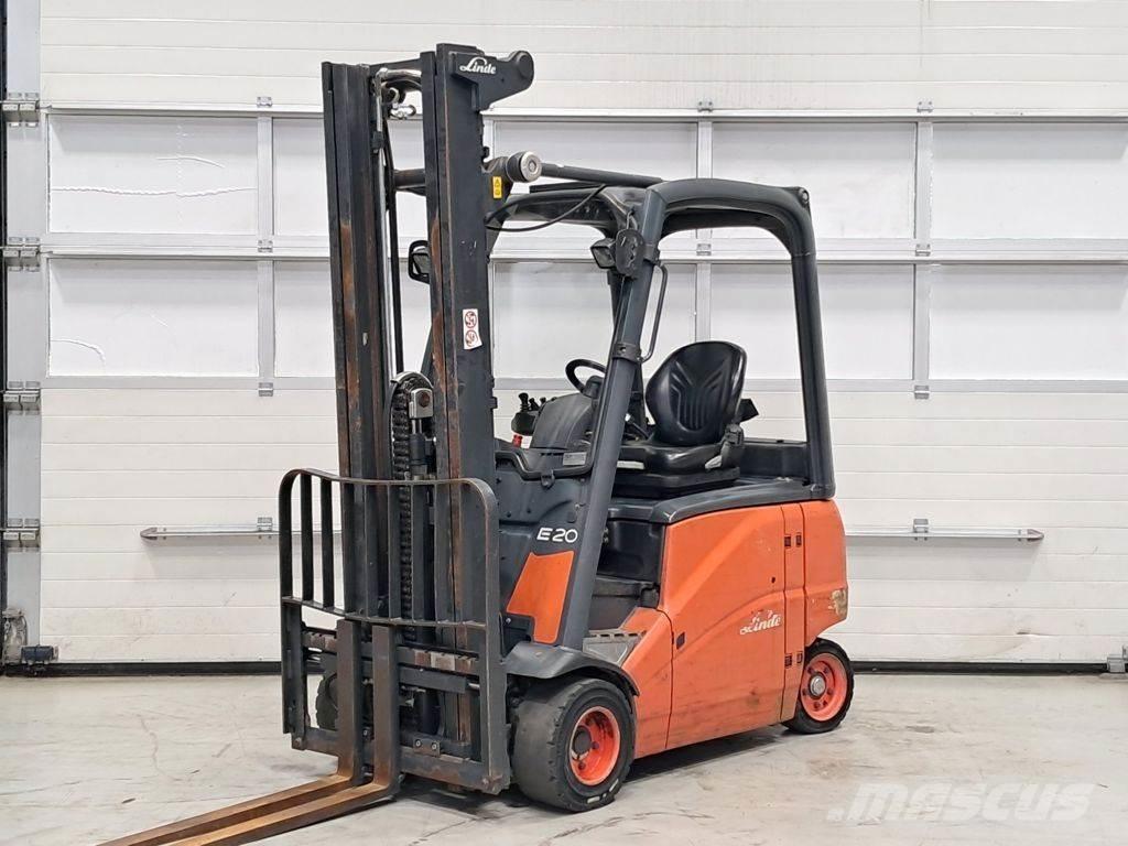 Linde E20PH-01 Elektrikli forkliftler