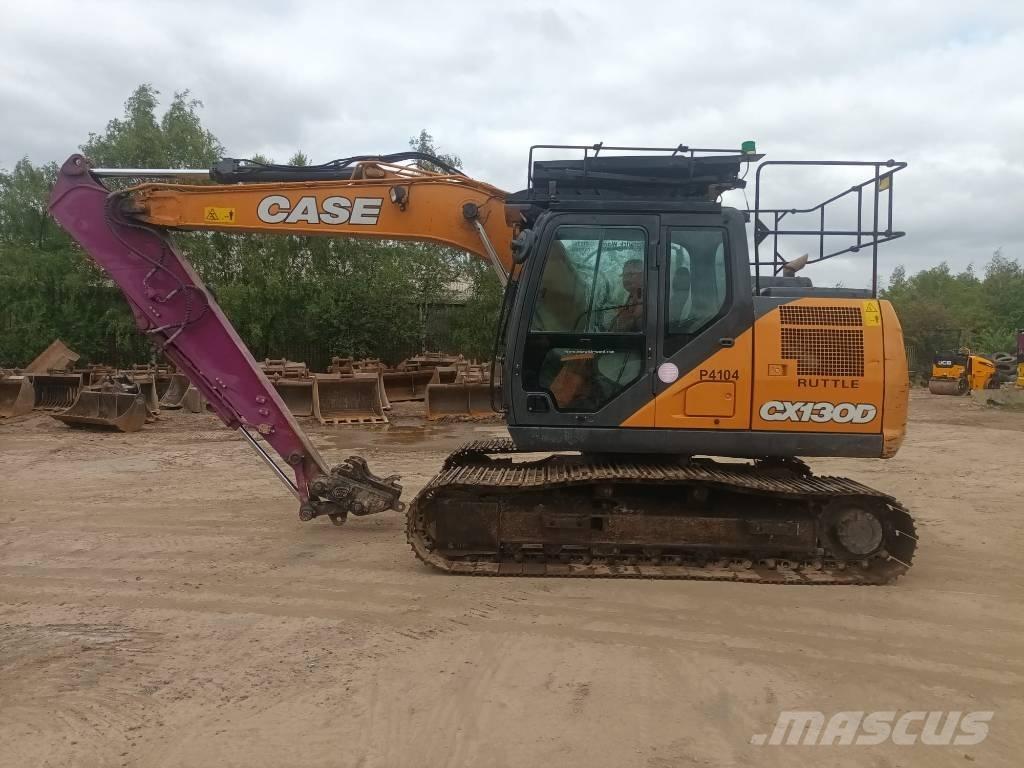 CASE CX 130 D Paletli ekskavatörler