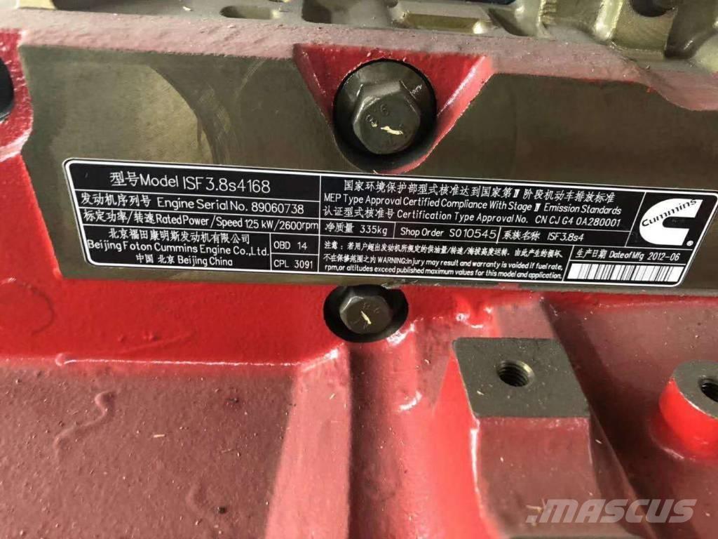 Cummins ISF3.8S4168 Motorlar