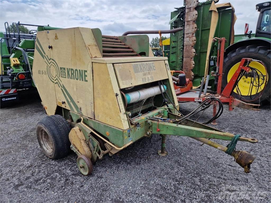 Krone KR 8-16S Rulo balya makinalari