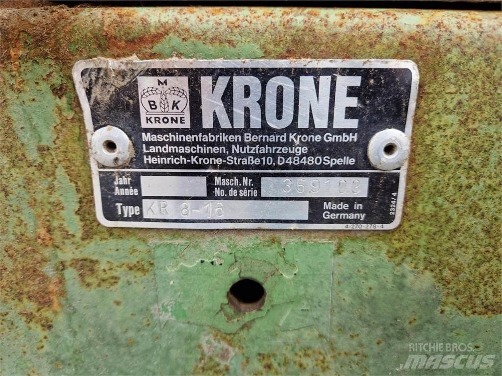 Krone KR 8-16S Rulo balya makinalari