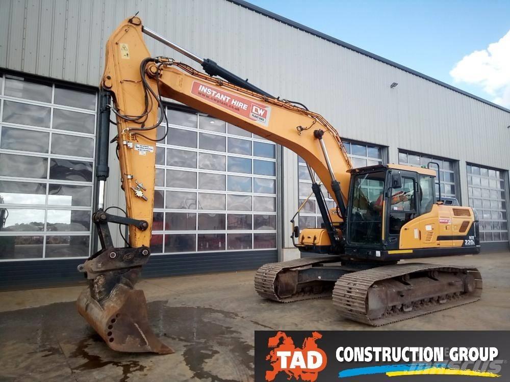 Hyundai HX 220 L Paletli ekskavatörler