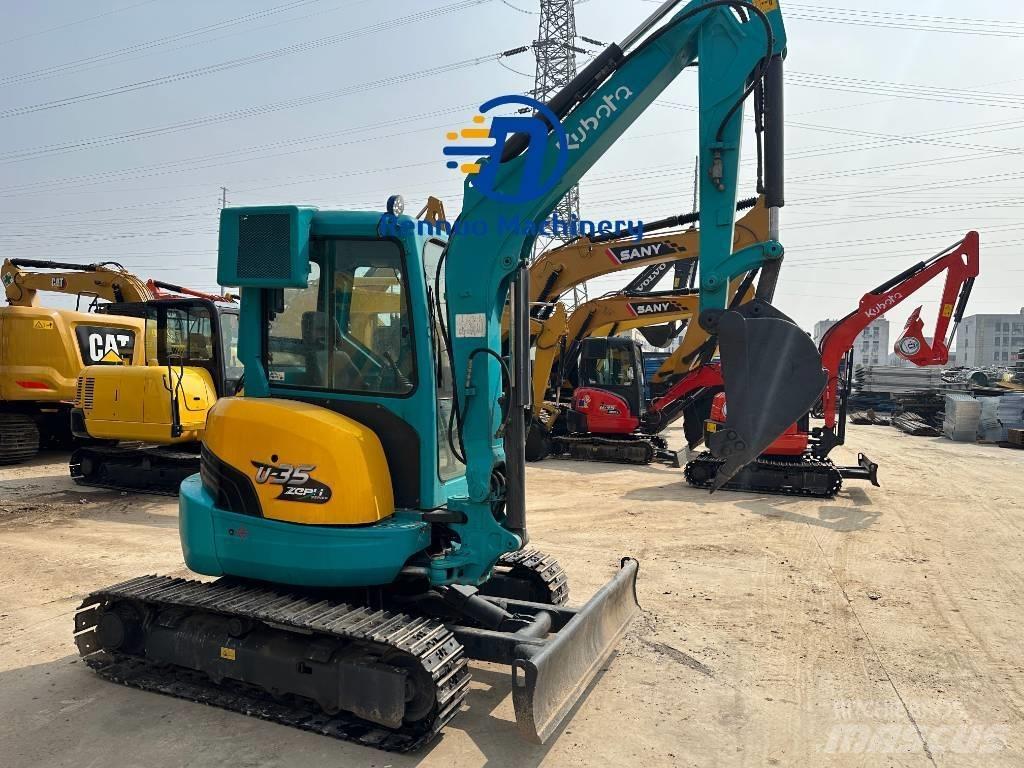 Kubota U 35 Mini ekskavatörler, 7 tona dek