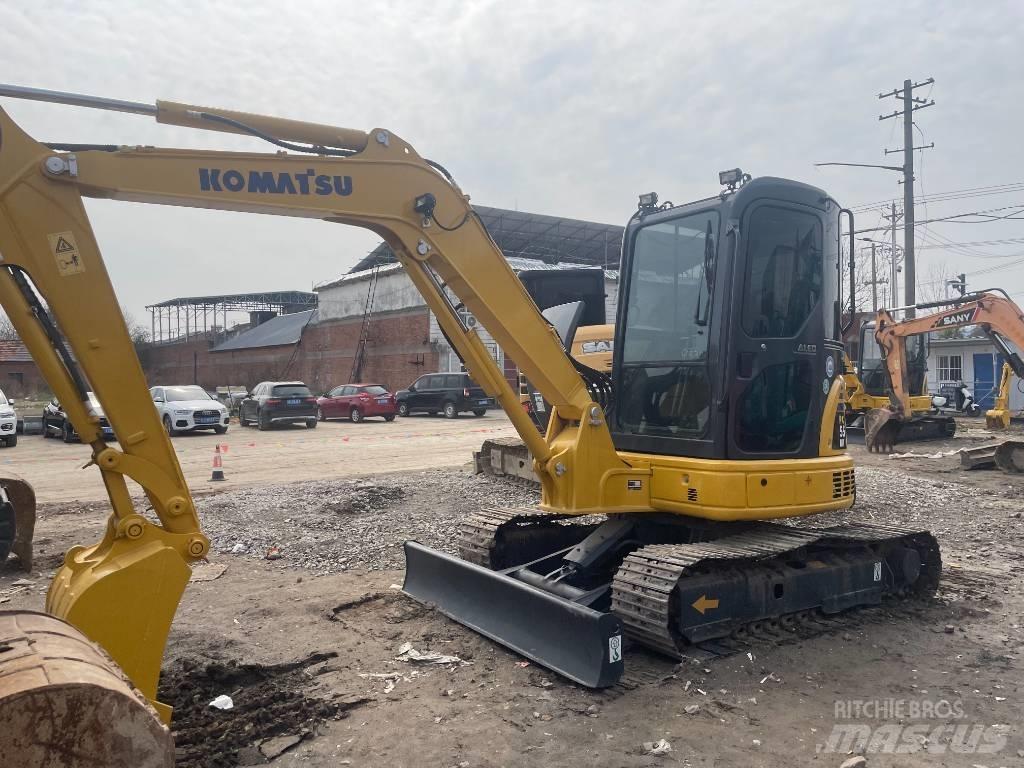 Komatsu PC 55 Mini ekskavatörler, 7 tona dek