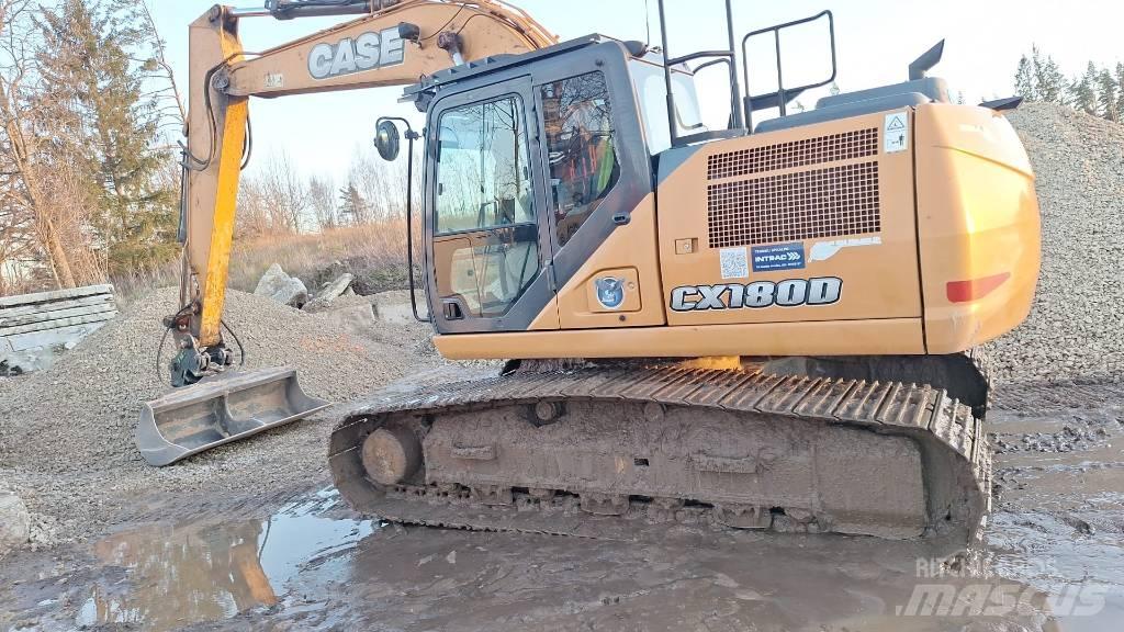 CASE CX 180D Paletli ekskavatörler