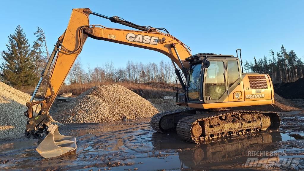 CASE CX 180D Paletli ekskavatörler
