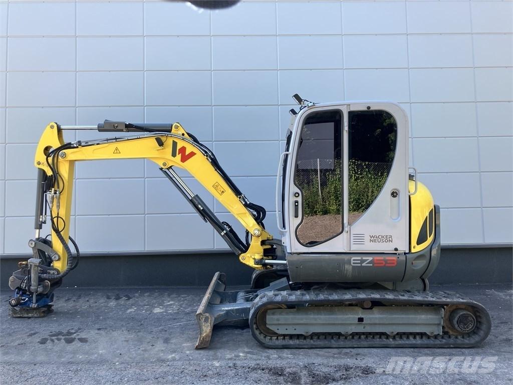 Wacker Neuson EZ 53 Mini ekskavatörler, 7 tona dek