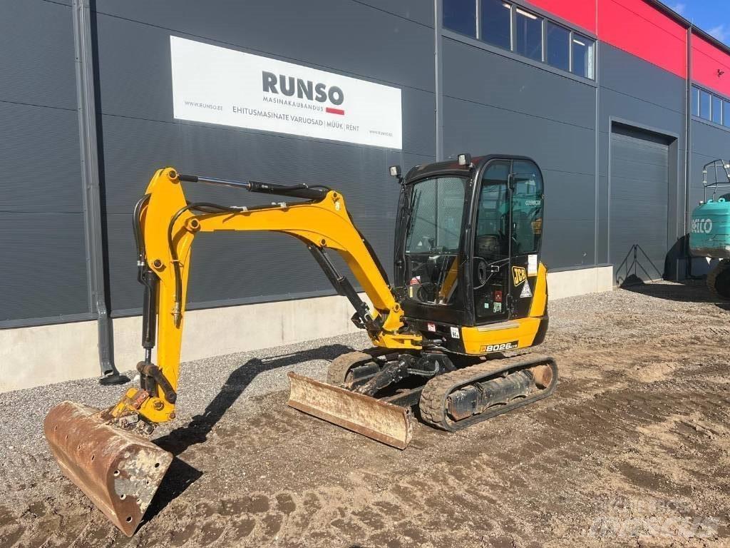 JCB 8026 CTS Mini ekskavatörler, 7 tona dek
