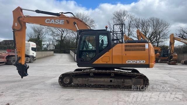 CASE CX 210 D Paletli ekskavatörler