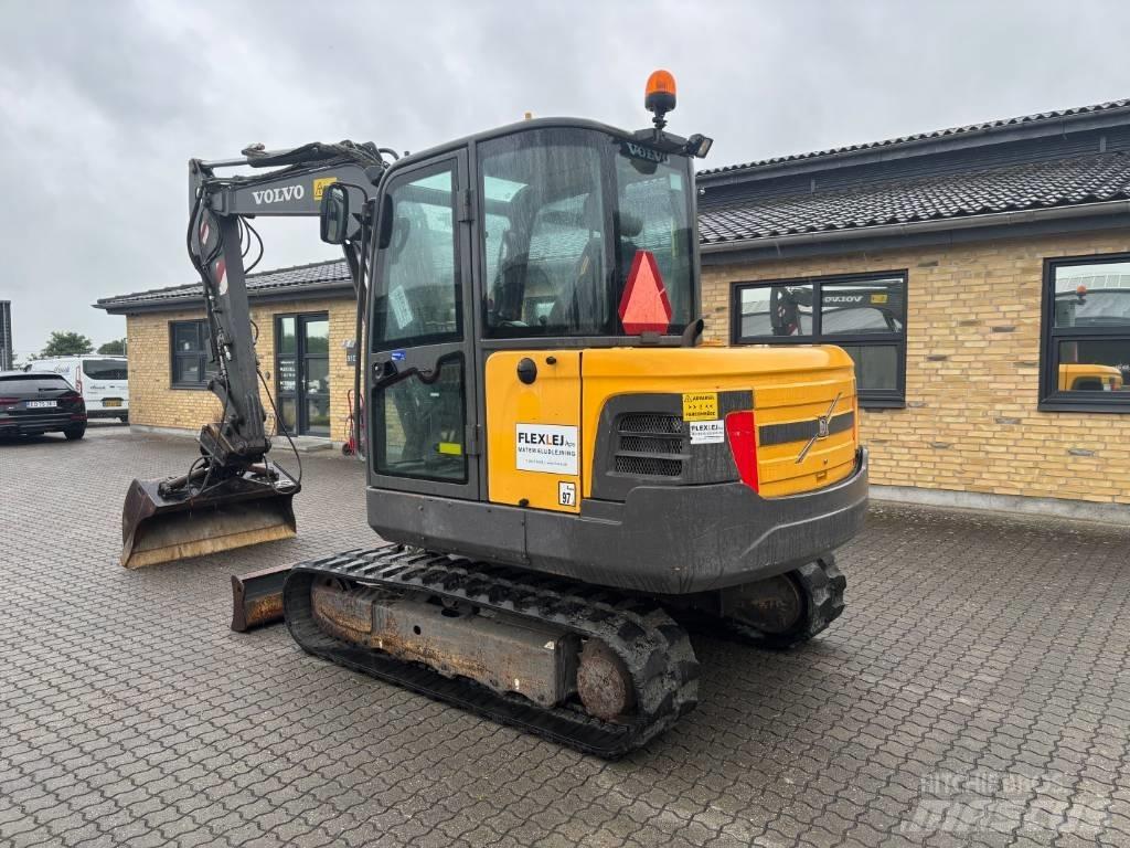 Volvo EC 55 C Mini ekskavatörler, 7 tona dek
