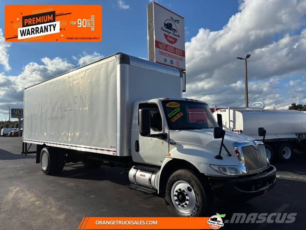 International MV607 Kapali kasa kamyonlar