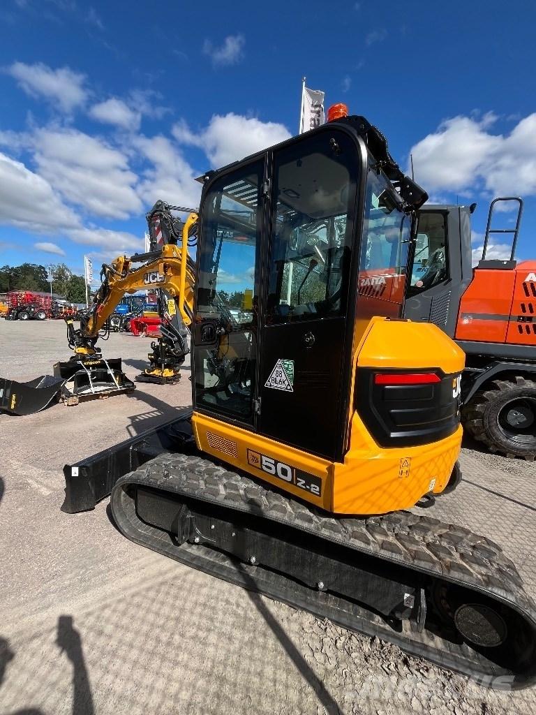 JCB 50 Z-2 Mini ekskavatörler, 7 tona dek