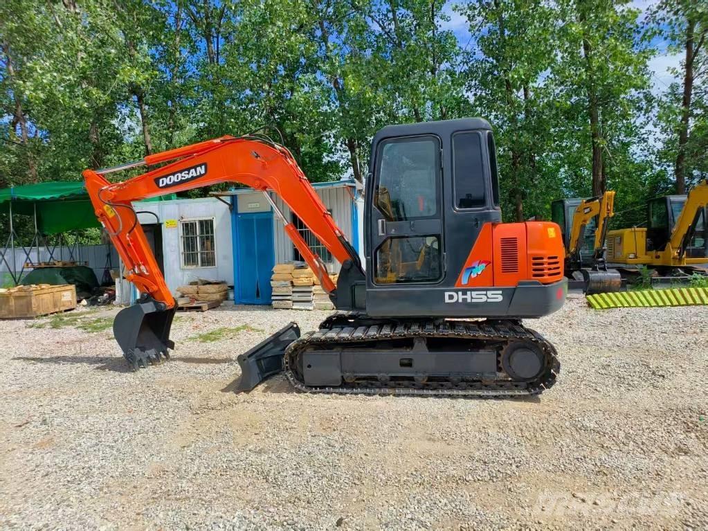 Doosan DH 55 Mini ekskavatörler, 7 tona dek