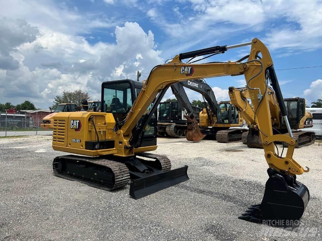 CAT 305.5 E2 Mini ekskavatörler, 7 tona dek