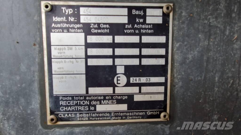 CLAAS lexion 460 Biçerdöverler