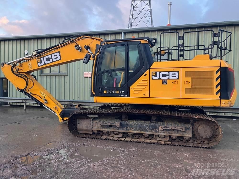 JCB 220 X Series Paletli ekskavatörler