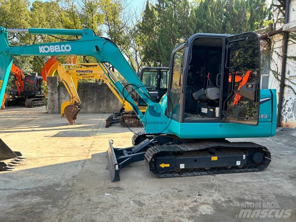 Kobelco SK 60 Mini ekskavatörler, 7 tona dek