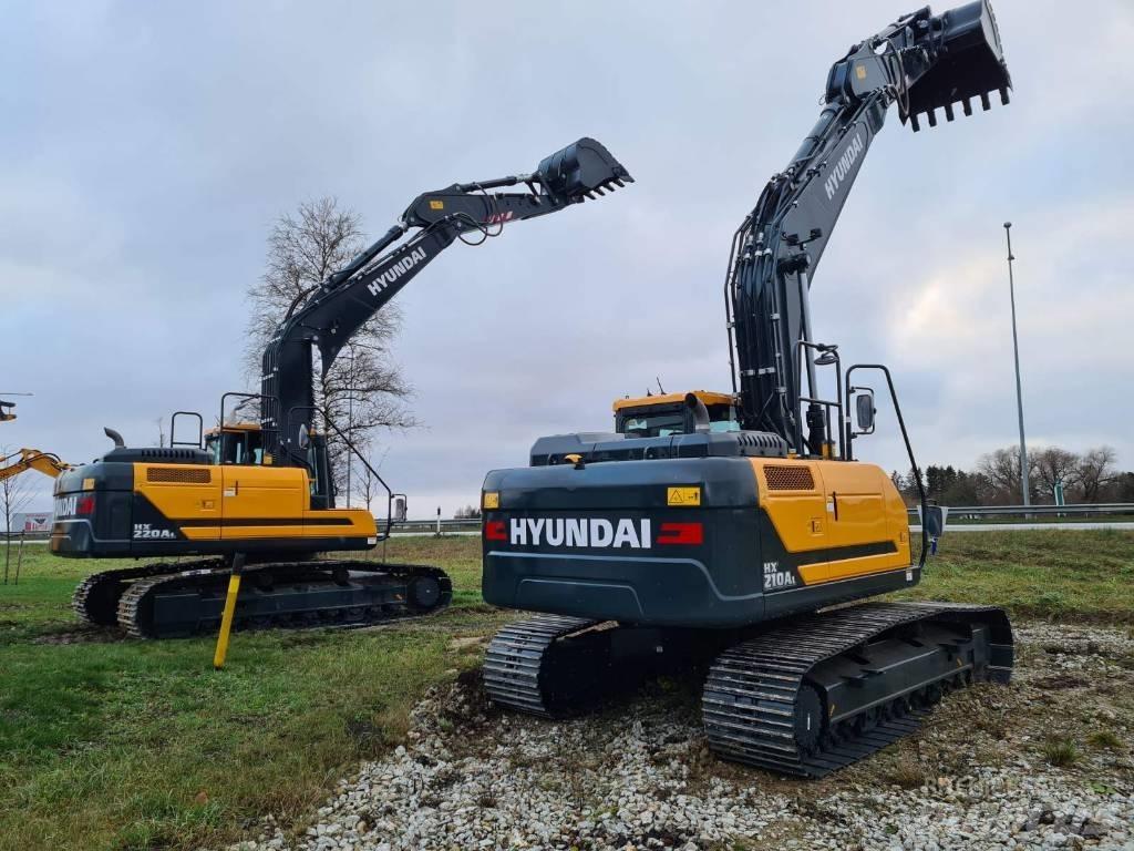 Hyundai HX210AL Paletli ekskavatörler