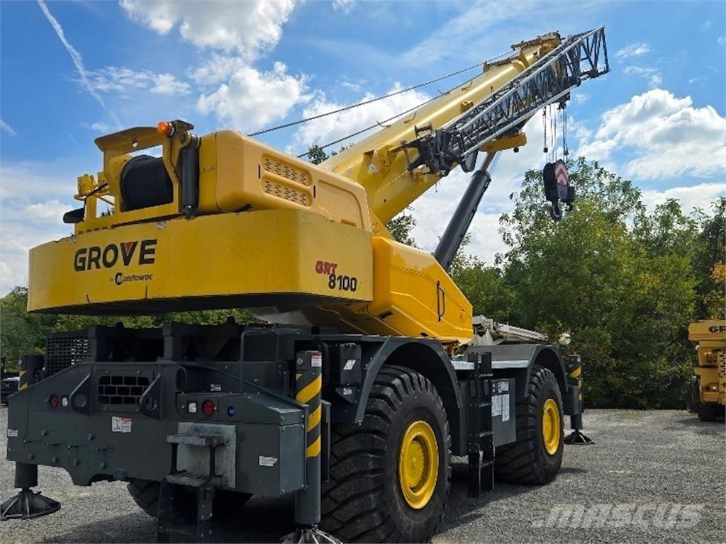 Grove GRT8100 Arazi Tipi Vinçler (RT)