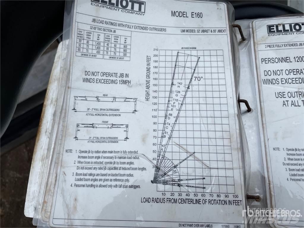 Elliott E160 Araç üzeri vinçler