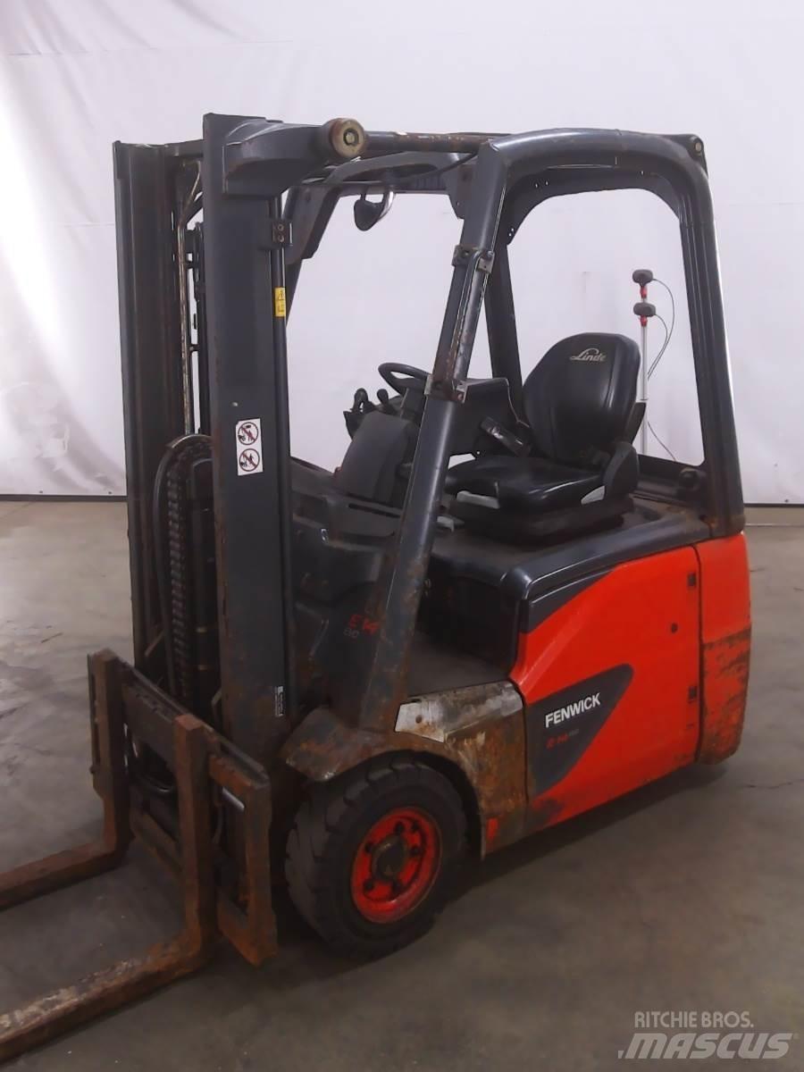Linde E14 Elektrikli forkliftler