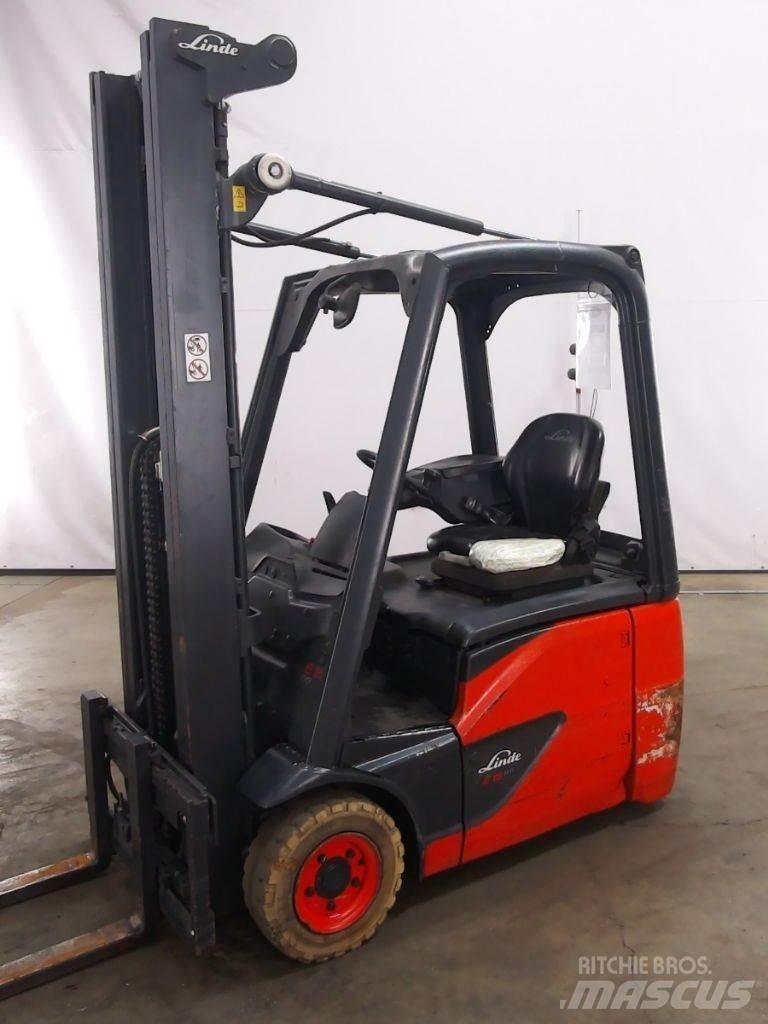 Linde E15 Elektrikli forkliftler