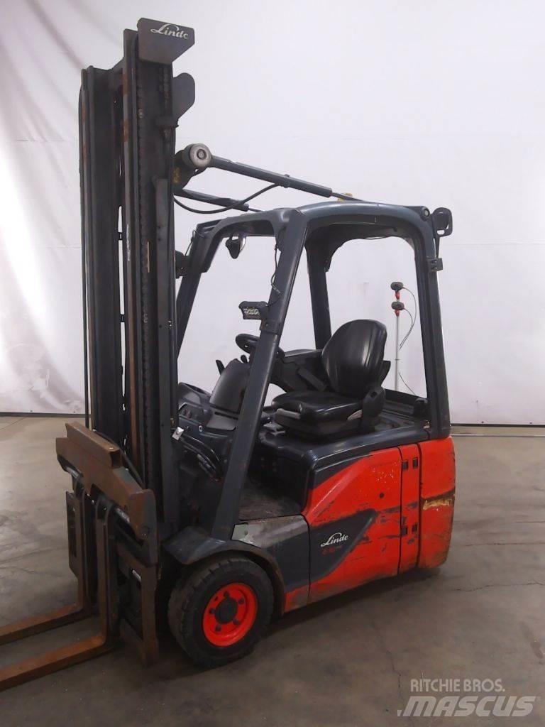 Linde E16C-02 Elektrikli forkliftler