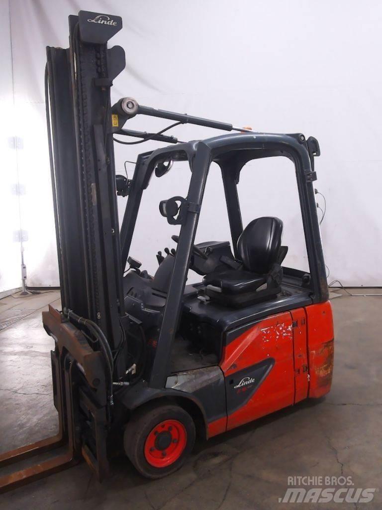 Linde E16C-02 Elektrikli forkliftler