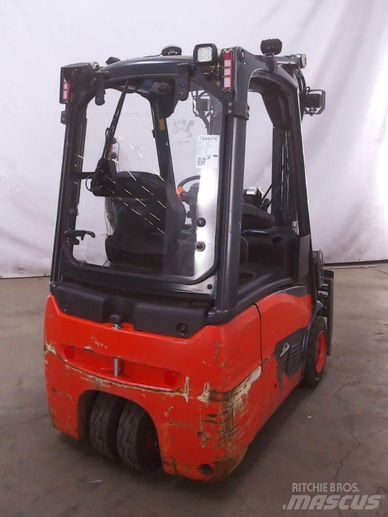 Linde E16C-02 Elektrikli forkliftler