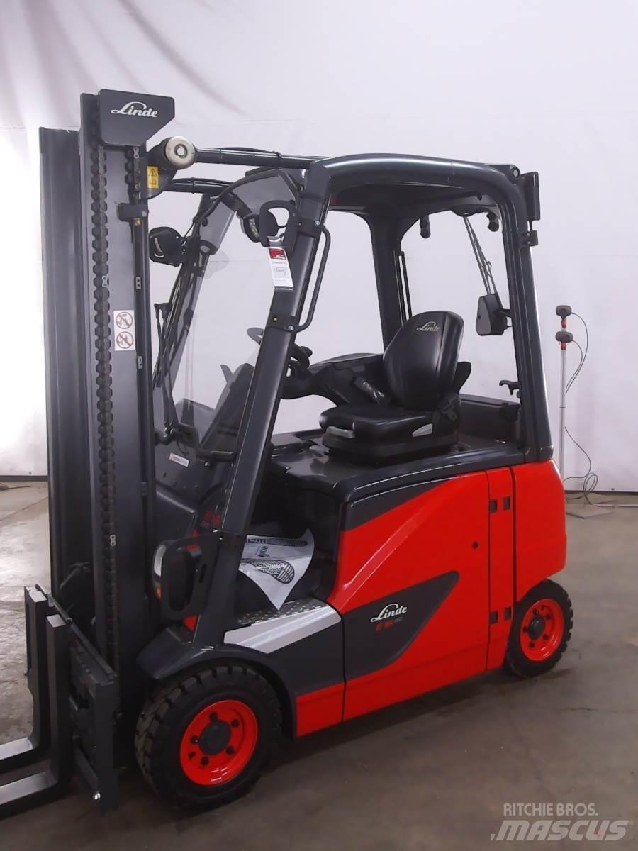 Linde E16PH-02 Elektrikli forkliftler