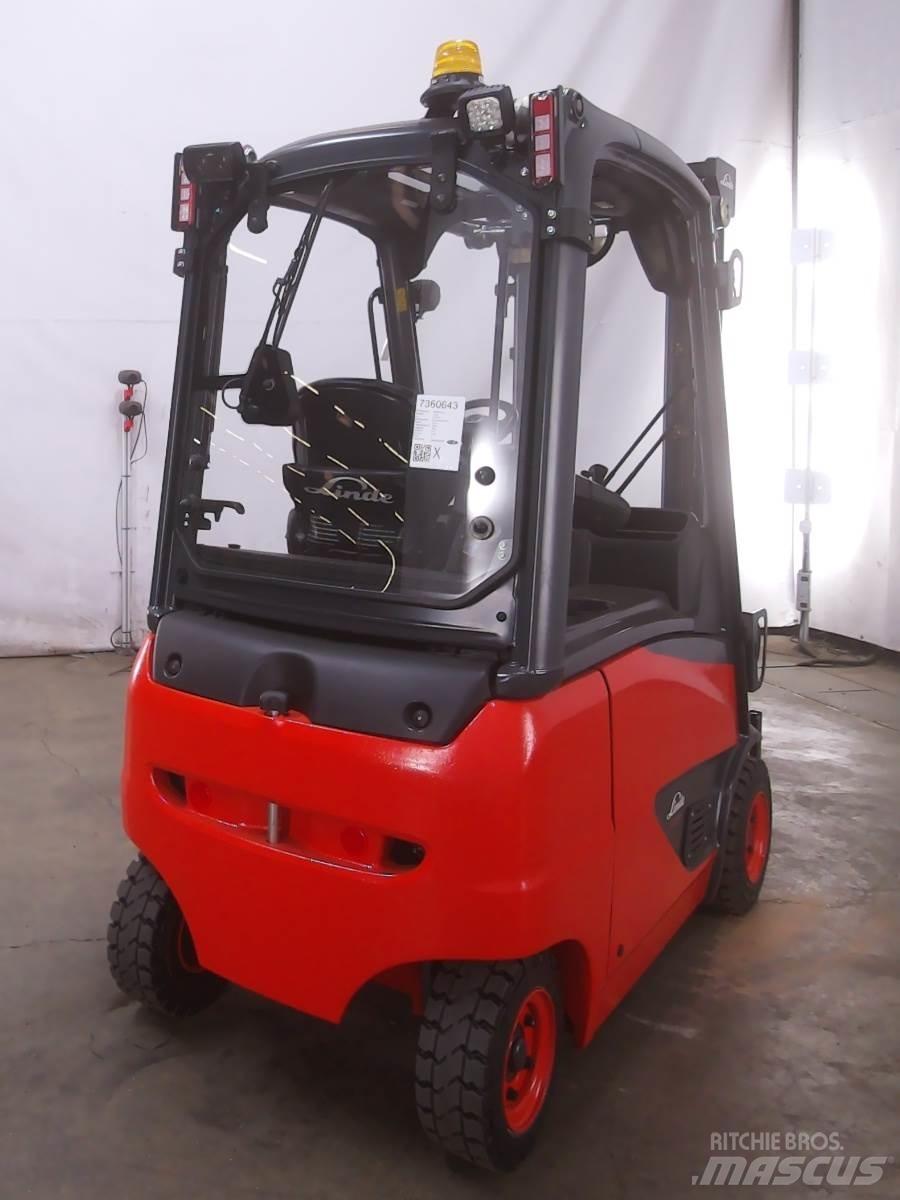Linde E16PH-02 Elektrikli forkliftler