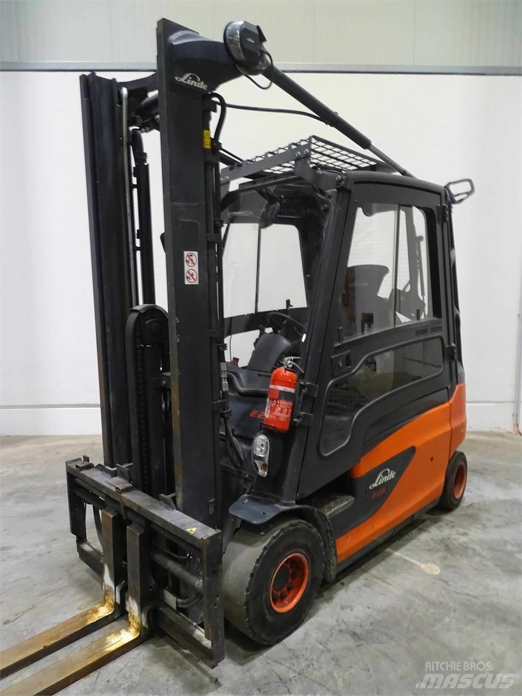 Linde E25L-01 Elektrikli forkliftler