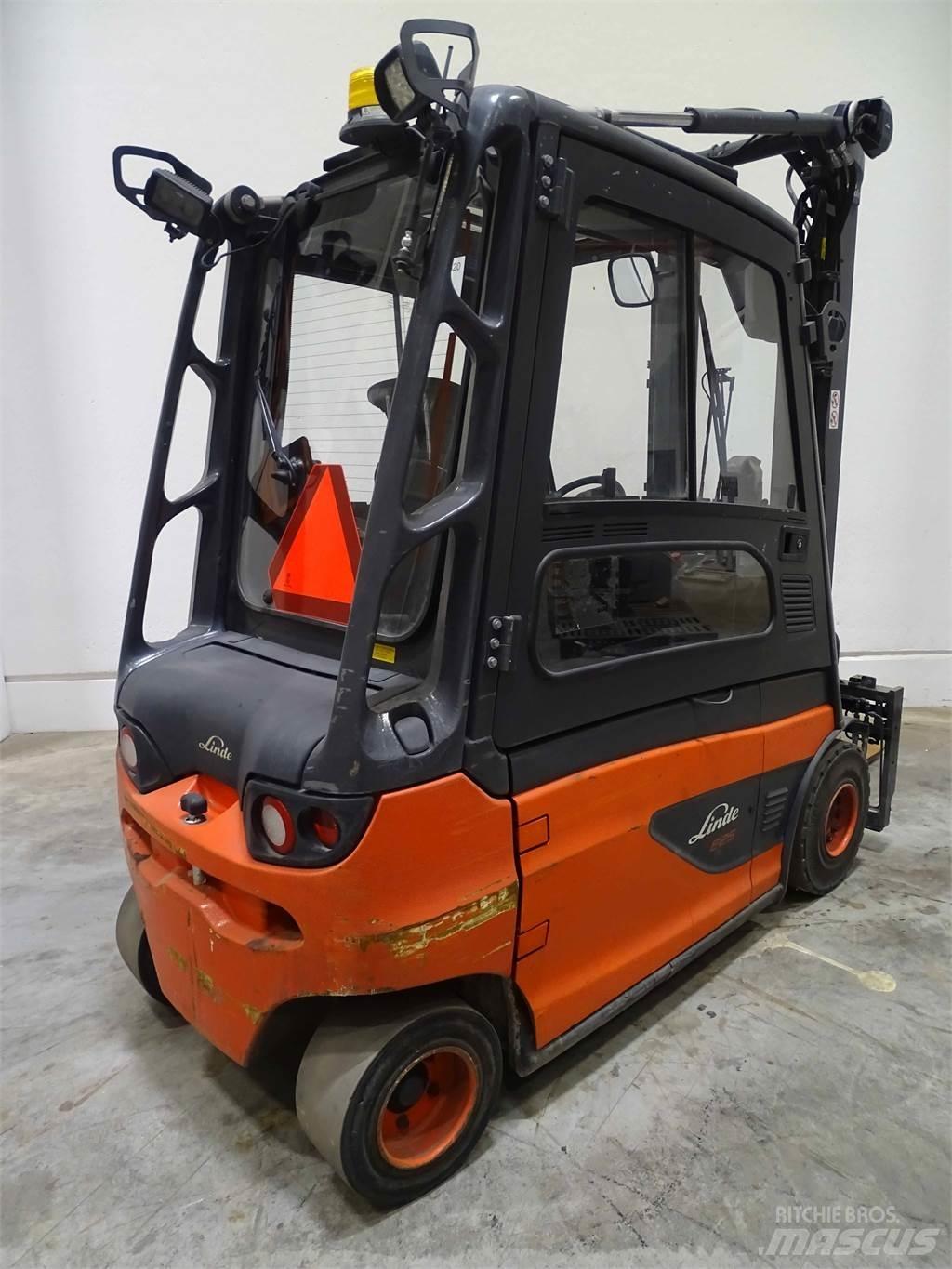 Linde E25L-01 Elektrikli forkliftler