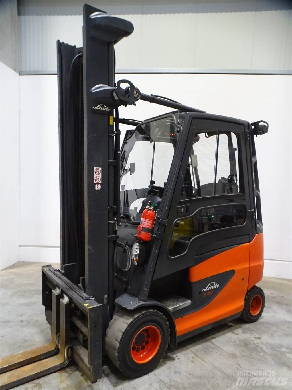 Linde E30H-01/600 Elektrikli forkliftler