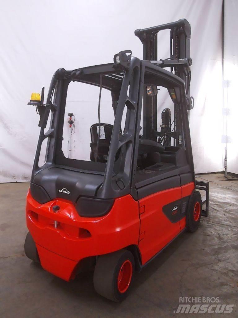 Linde E30L Elektrikli forkliftler