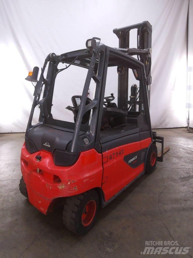 Linde E30L-01 Elektrikli forkliftler