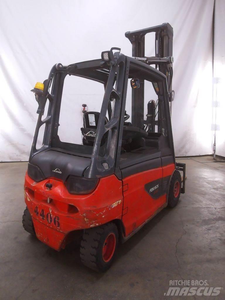 Linde E30L-01 Elektrikli forkliftler