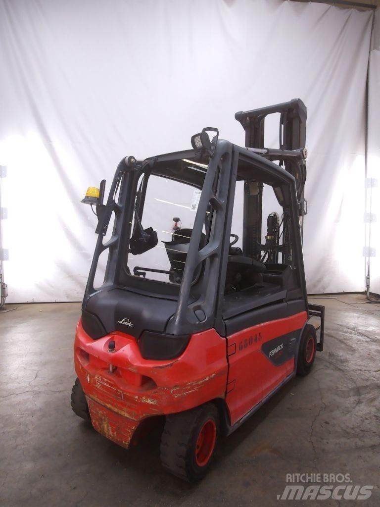 Linde E30L-01 Elektrikli forkliftler