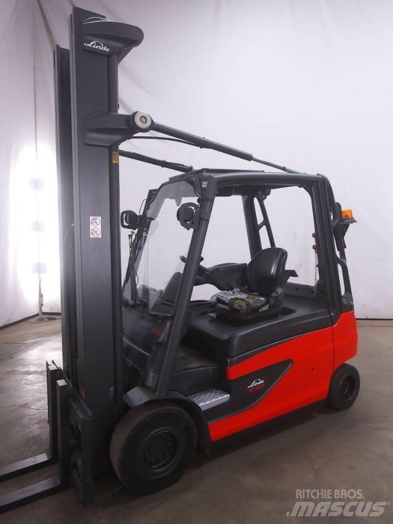 Linde E30L-01 Elektrikli forkliftler
