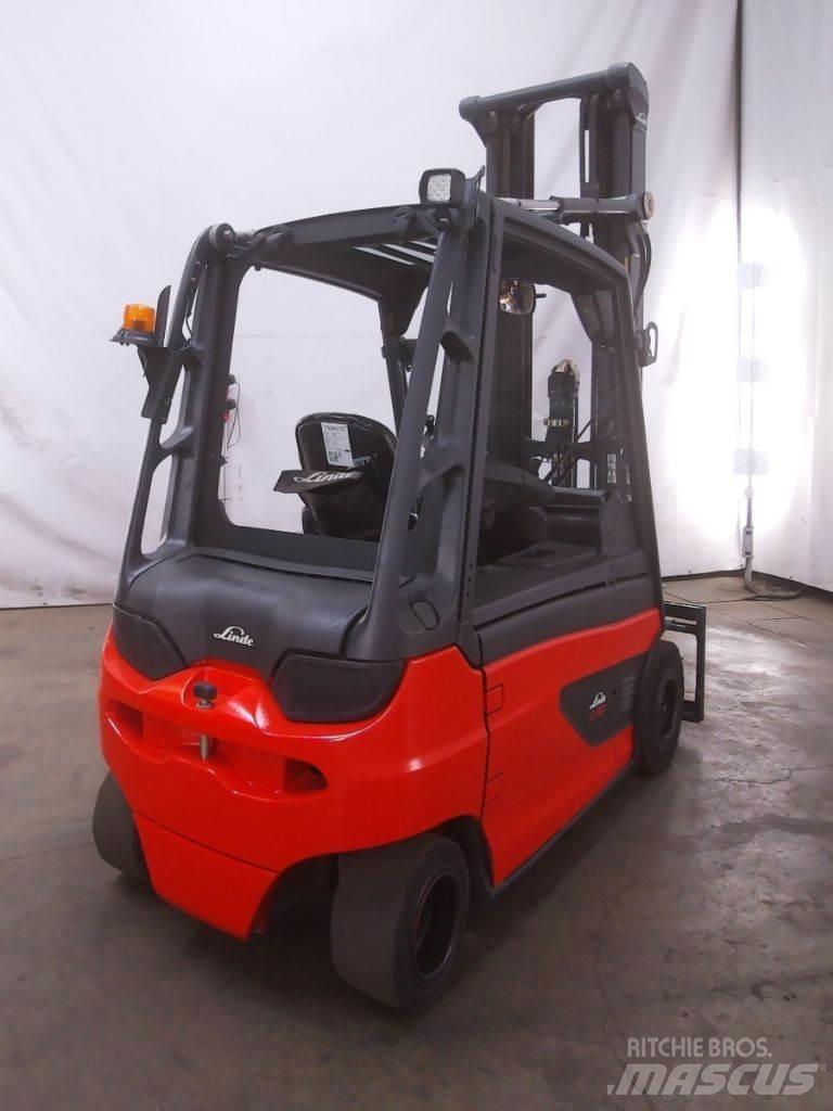 Linde E30L-01 Elektrikli forkliftler