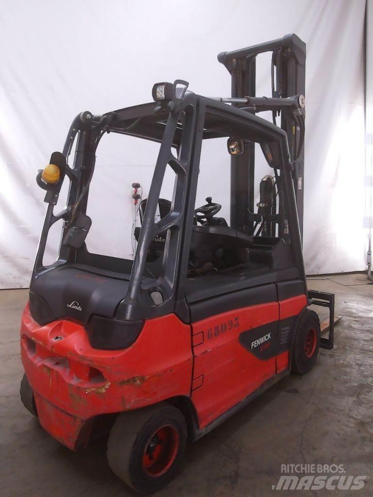 Linde E30L-01 Elektrikli forkliftler